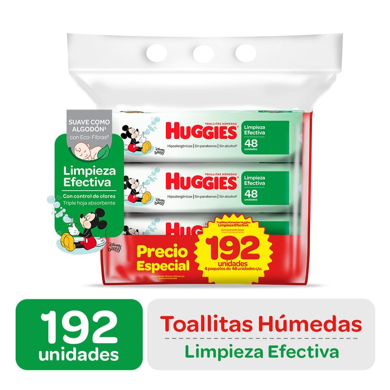 TOALLITAS HÚMEDAS WATERWIPES - TRIPACK 3 UND X 60 UND