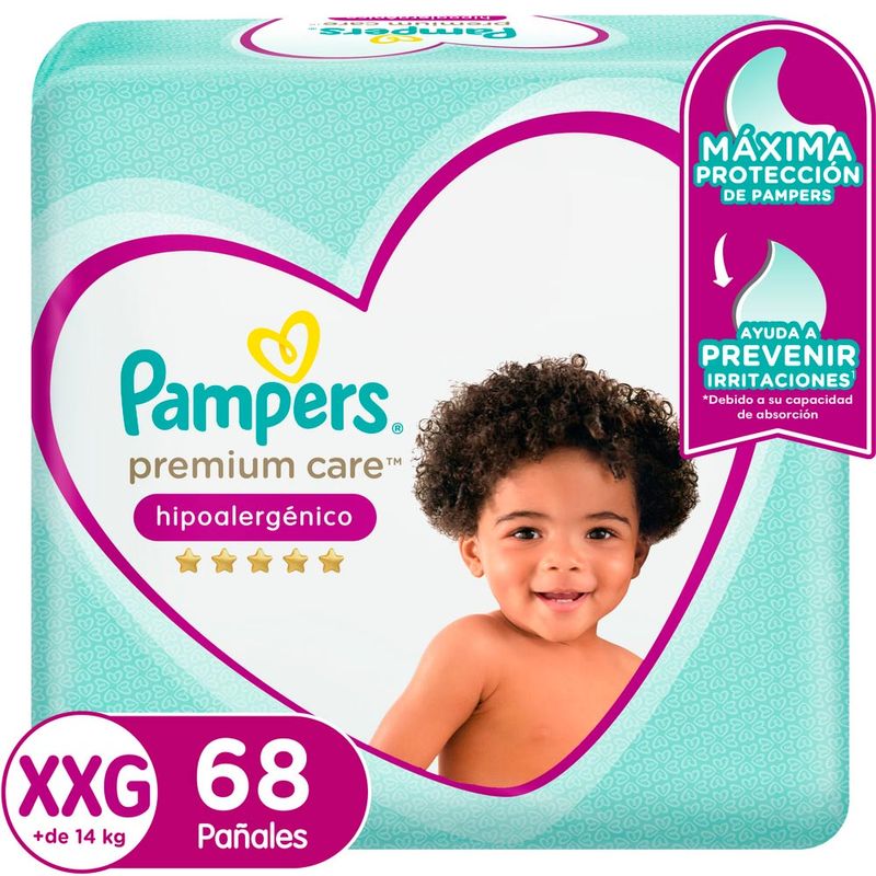 Pañal Pampers Premium Care Talla P 36 unidades