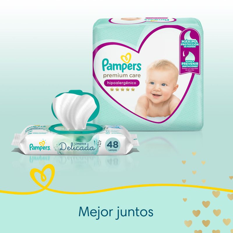 Pañales Pampers Premium Care Recién Nacido RN+ 144 – El Mundo del Bebé