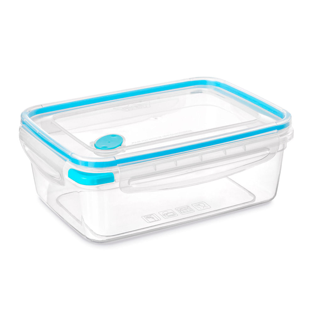 Hermético Reyplast Rectangular con Válvula 2L - Metro.pe