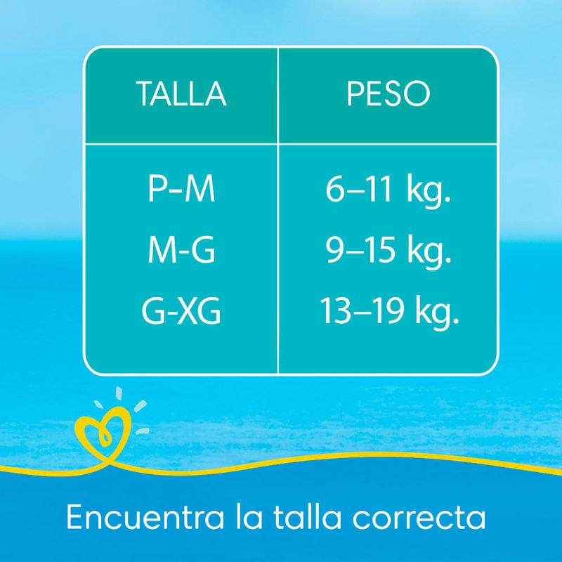 Tripack Pañales para Bebé para Piscina Pampers Splashers Talla G 11un -  MetroApp