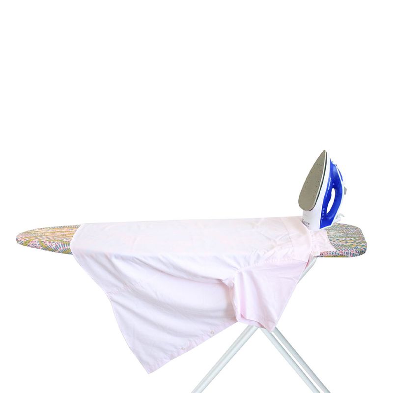 Funda tabla de planchar de algodón 100 %, Símbolos lavar, Medida: 135 x  53 cm