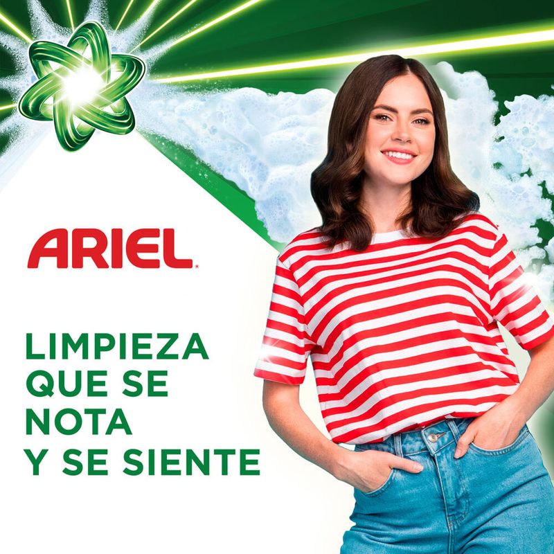 Detergente en polvo Ariel Pro Cuidado bolsa de 4 kg