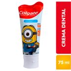 Crema Dental para Niños Colgate 1+ Años Minions 75ml