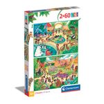 Rompecabeza-Clementoni-2x60-Lo-Zoo-Noli-1-1-176475