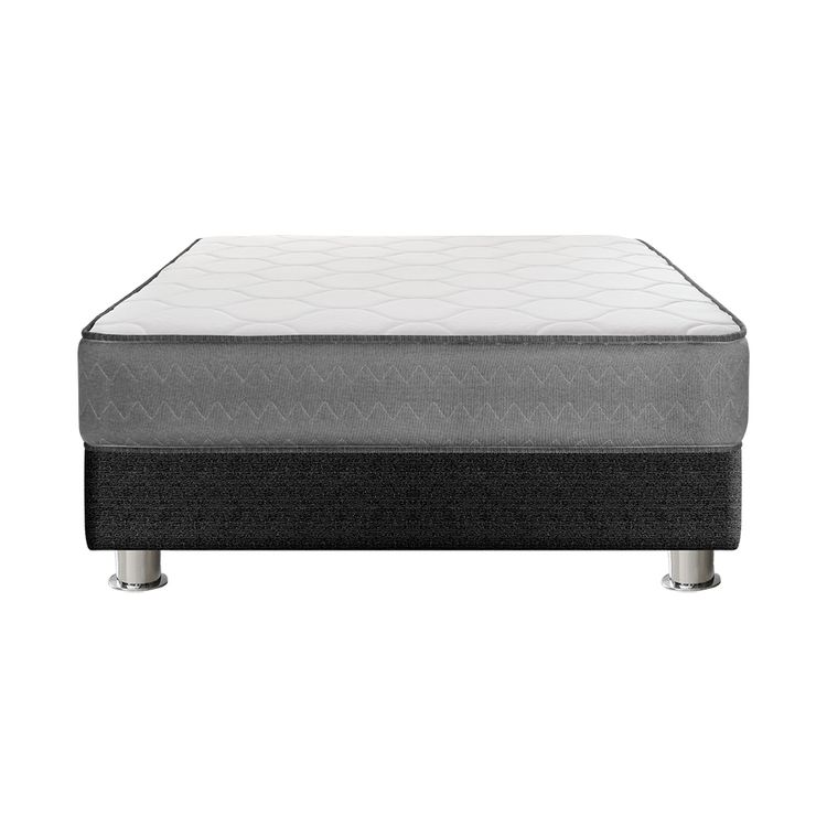 Cama Americana 2 Plazas Forli Polaris + 2 Almohadas
