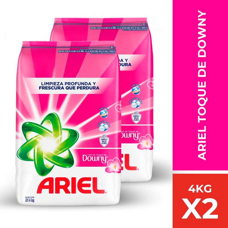 Detergente En Polvo Ariel Regular 4 Kg