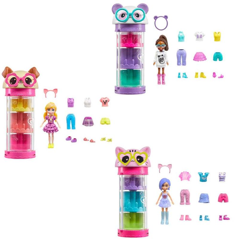 Set-de-Juego-Polly-Pocket-Tubo-de-Modas-Giratorio-POLLY-POCKET-SET-TUBO-DE-MODAS-GIRATORIO-8-244275