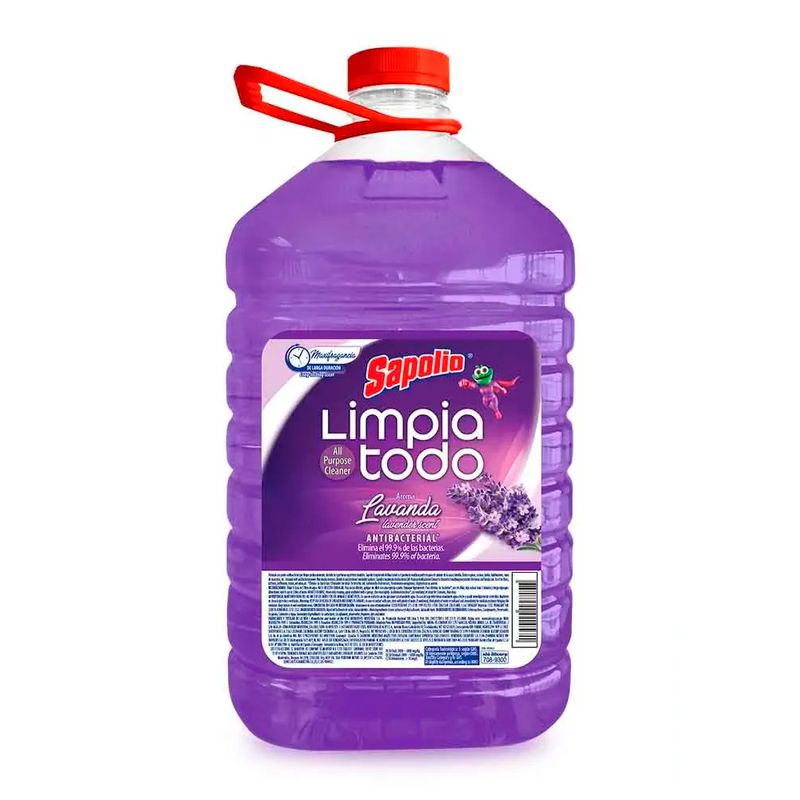 Limpiatodo Antibacterial Sapolio Lavanda 49l Metrope 7532