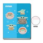 Cuaderno College Ray Tinkbel Babyod 80 Hojas