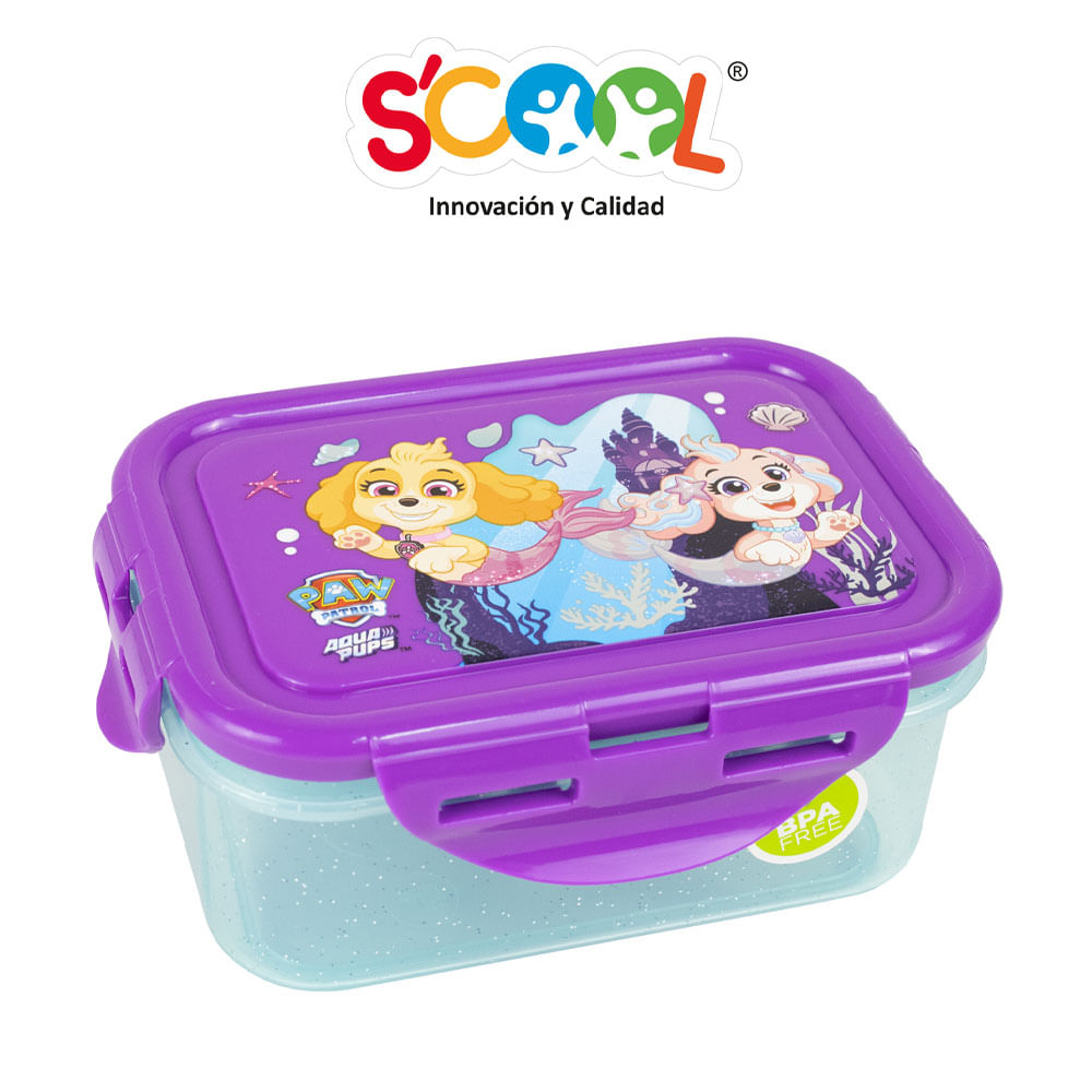 Taper Scool Rectangular Paw Patrol M 350ml