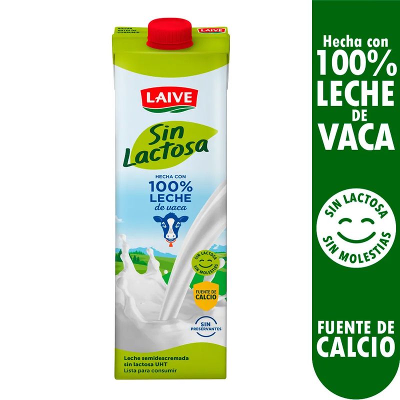 Leche UHT Sin Lactosa GLORIA Botella 946ml