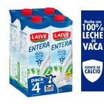 Leche Laive Sin Lactosa lista para consumir