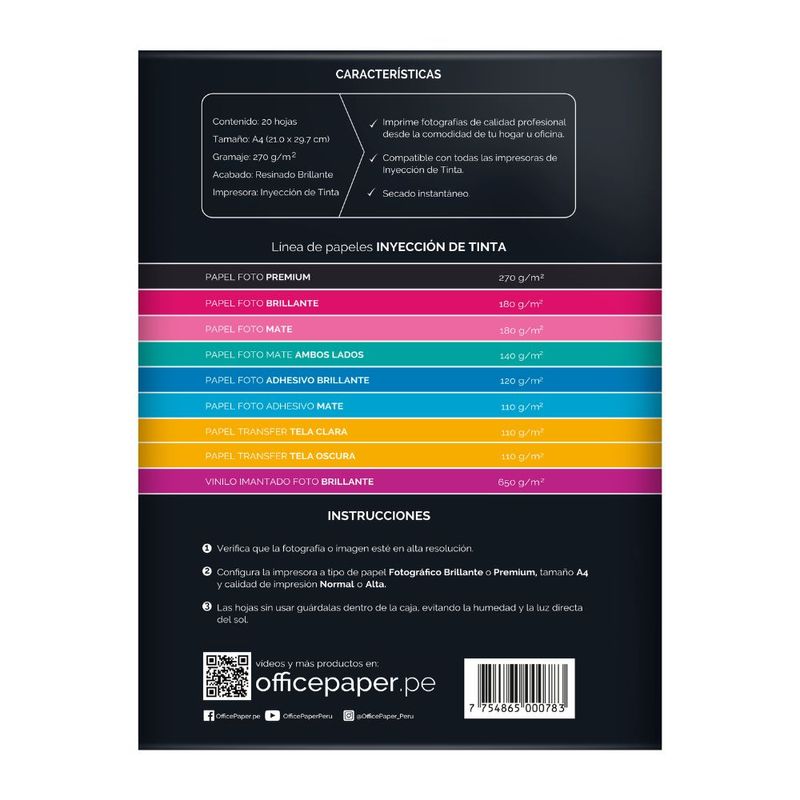 Papel-Foto-Office-Paper-Premium-270g-20-Hojas-A4-2-93808