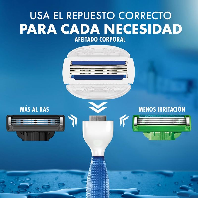 Repuesto-para-M-quina-de-Afeitar-Gillette-Mach3-Cuerpo-2un-6-166145