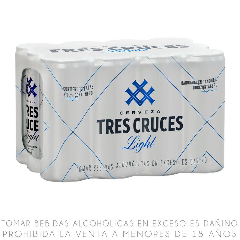 Twelvepack-Cerveza-Tres-Cruces-Light-Lata-310ml-CERVEZA-TRES-CRUCES-LIGH-PACK-12-LT310ML-1-254402