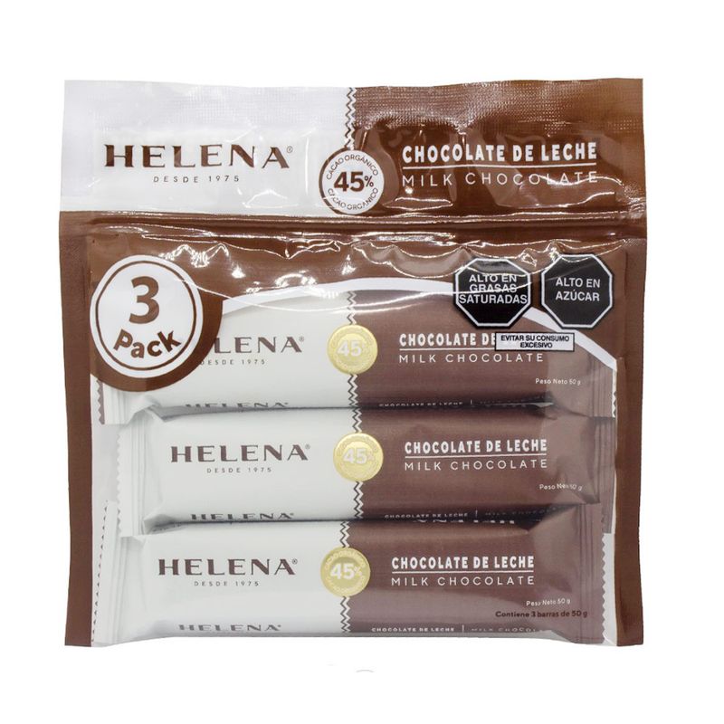 Tripack-Chocolate-con-Leche-Helena-50g-BARRA-CHOCOLATE-LECHE-45-X-150GM-3-PACK-1-256156