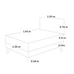 Dormitorio-Europea-Royal-Prince-2-Plazas-Champagne-Cama-Europea-2-Plazas-Para-so-Royal-Prince-Cabecera-Champagne-5-19010