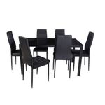 Comedor-M-Design-6-Sillas-140x80x76cm-Vidrio-3-0-Negro-1-259049