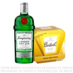 Gin-Tanqueray-London-Dry-Botella-700ml-Fourpack-Agua-T-nica-Britvic-Lata-150ml-1-248560