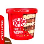 Helado Kit Kat Triple Layers 900ml