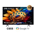 Televisor TCL 50" Qled Smart Google Tv 50C655