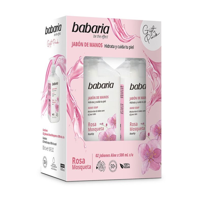 Twopack-Jab-n-L-quido-de-Manos-Babaria-Rosa-Mosqueta-500ml-1-263030