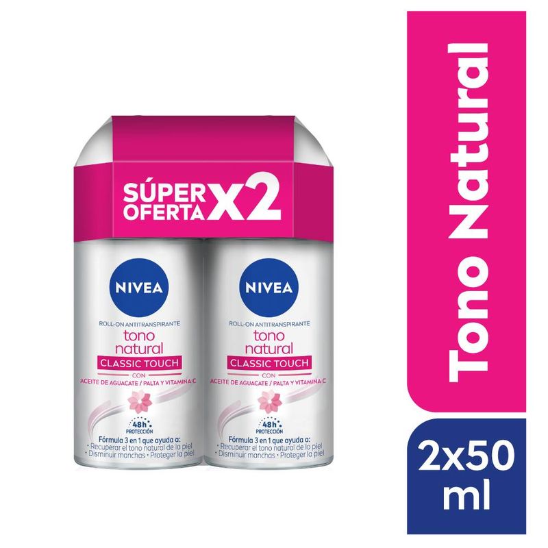 Twopack-Antitranspirante-Roll-On-Nivea-Tono-Natural-Classic-Touch-50ml-1-264004