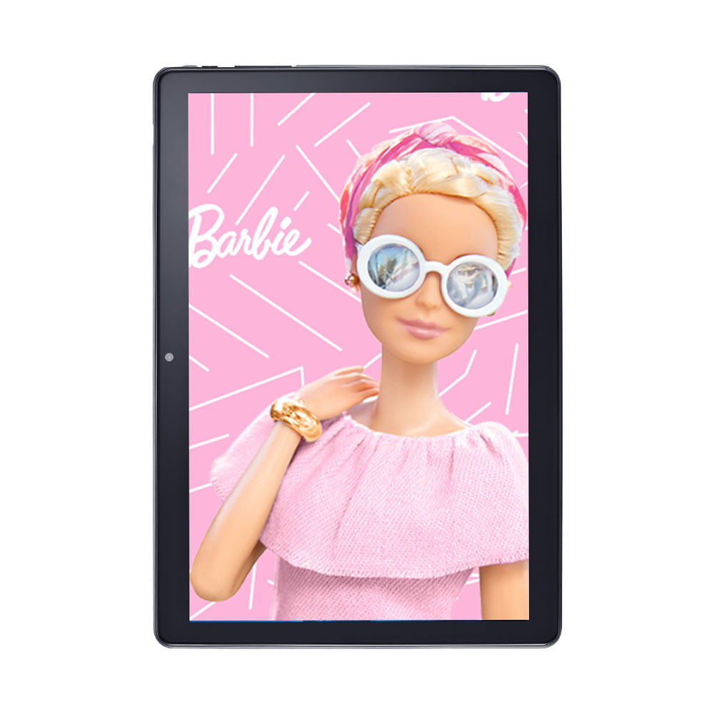 Tablet 9"" Multiláser Barbie 64GB + 4GB de RAM