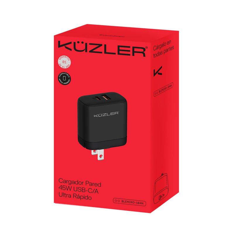 Cargador-Kuzler-Pared-45-W-Negro-Ultra-R-pida-2-264084