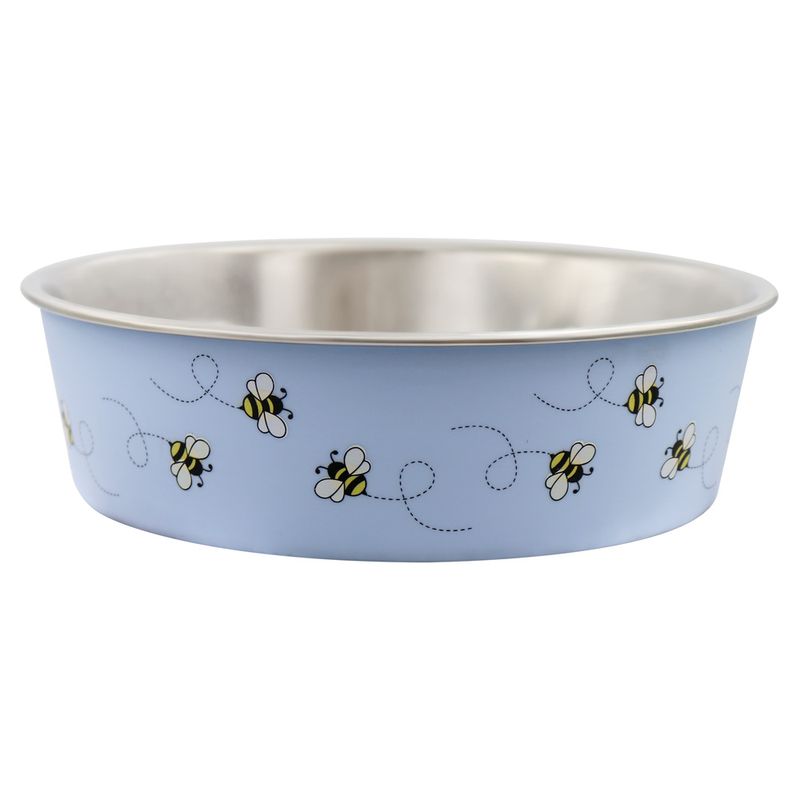 Plato-Pets-Fun-Acero-Inoxidable-1500ml-Abejas-PLATO-ACERO-INOXIDABLE-1500ML-ABEJAS-1-261656