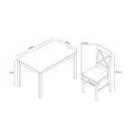 Comedor-4-Sillas-M-Design-Romance-2-0-Natural-Comedor-M-Design-Romance-2-0-Natural-4-Sillas-118x74x73cm-5-259855