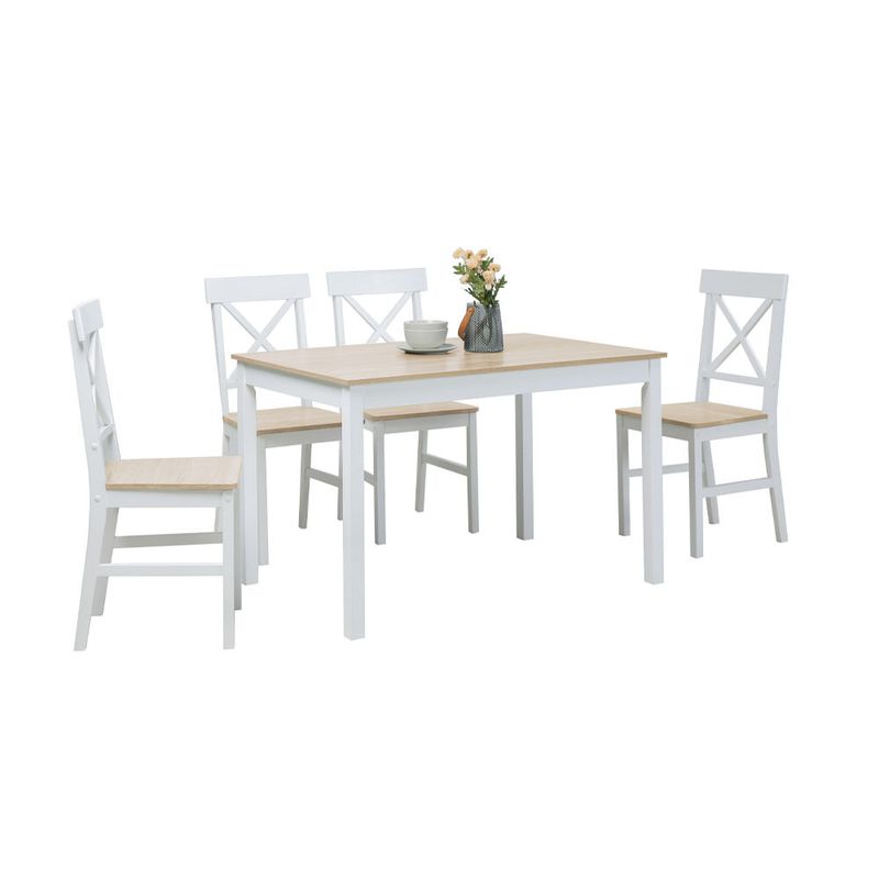 Comedor-4-Sillas-M-Design-Romance-2-0-Natural-Comedor-M-Design-Romance-2-0-Natural-4-Sillas-118x74x73cm-1-259855