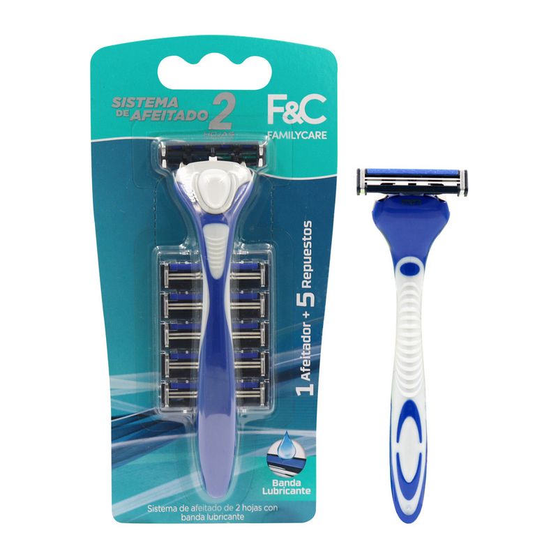 M-quina-de-Afeitar-Reutilizable-Family-Care-2-Hojas-5-Cabezales-1-263048
