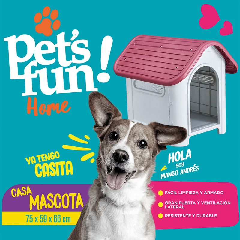 Casa-para-Perro-Pet-s-Fun-Care-Rundy-Talla-M-Azul-2-85241