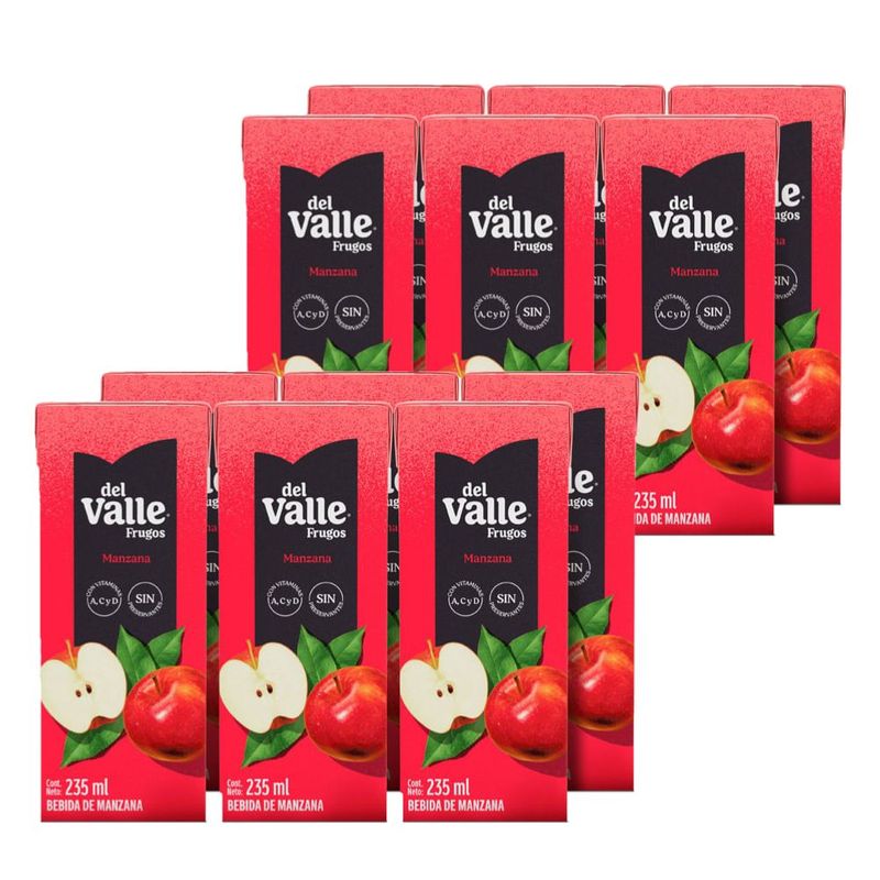 Pack-x2-Sixpack-Bebida-de-Manzana-Frugos-del-Valle-Caja-235ml-1-279439