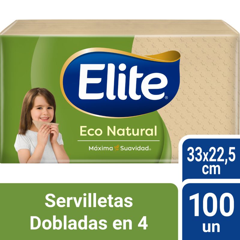 Servilleta-Elite-Eco-Natural-Doblada-en-4-100x24-1-262706