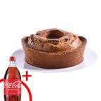 Keke de Plátano con Choco Chips + Gaseosa Botella 1.5L