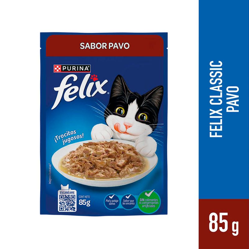 Alimento-H-medo-para-Gatos-Felix-Sabor-a-Pavo-FELIX-POUCH-SABOR-PAVO-X85GR-1-280644