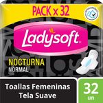Toallas-Higi-nicas-Ladysoft-Nocturna-Normal-con-Alas-Tela-Suave-Paquete-32-Unidades-1-34967