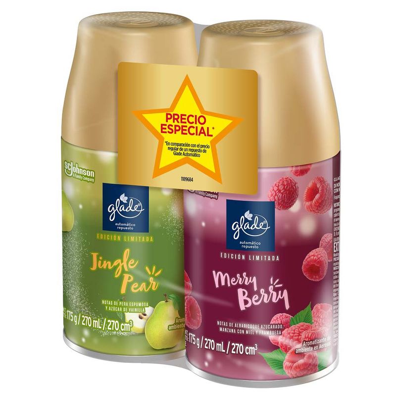 Pack-Repuesto-de-Ambientador-Glade-Autom-tico-270ml-Jingle-Pear-Merry-Berry-1-281960