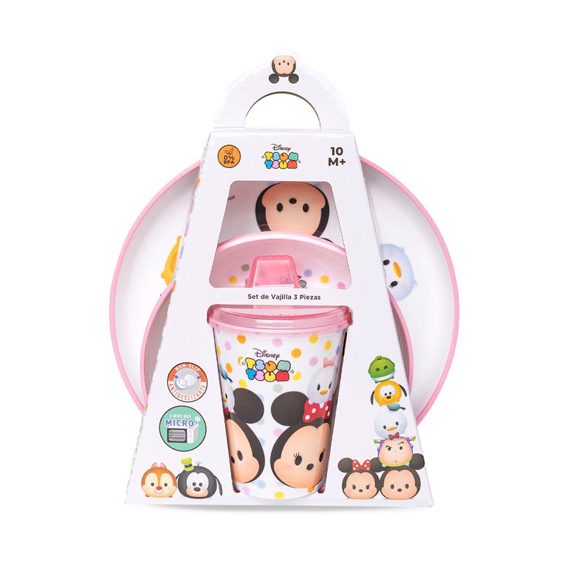 Set-Vajilla-y-Vaso-Tsum-Tsum-Rosado-3-Piezas-1-281041