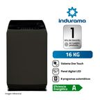 Lavadora Automatica Indurama LRI-16DTN Titanio