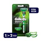 Máquina de Afeitar Gillette Mach3 Sensitive + Repuesto