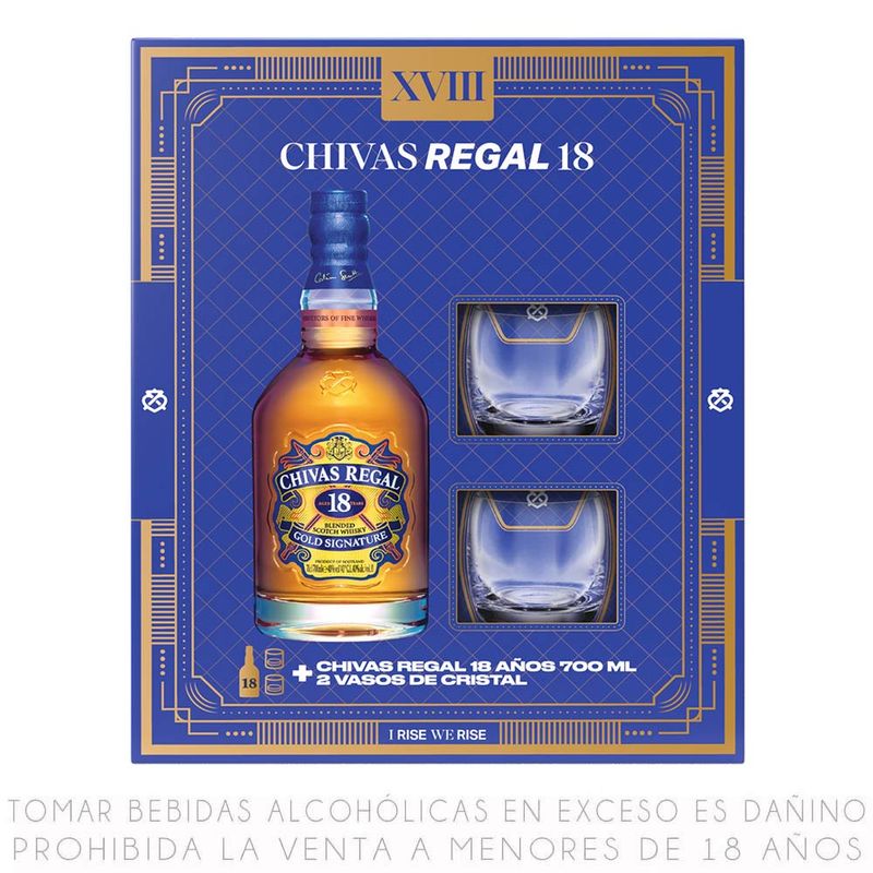 Whisky-Chivas-Regal-18-A-os-Botella-700ml-2-Vasos-1-284192