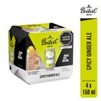 Ginger Ale Britvic Pack 4 Unid x 150 ml