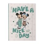 Carpeta Espiral con Elástico Disney Juvenil