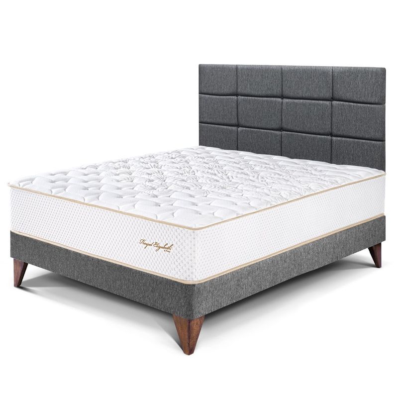 Dormitorio-Europea-Royal-Elizabeth-2-Plazas-con-Cabecera-Blocks-Gris-2-247388