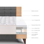 Dormitorio-Europea-Royal-Elizabeth-Queen-con-Cabecera-Blocks-Gris-3-247391