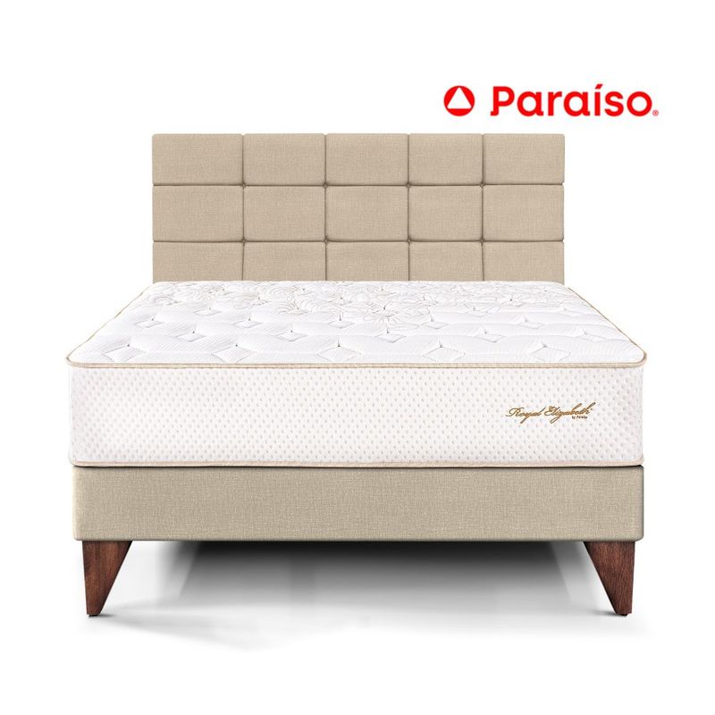 Dormitorio-Europea-Royal-Elizabeth-Queen-con-Cabecera-Blocks-Champagne-1-247389